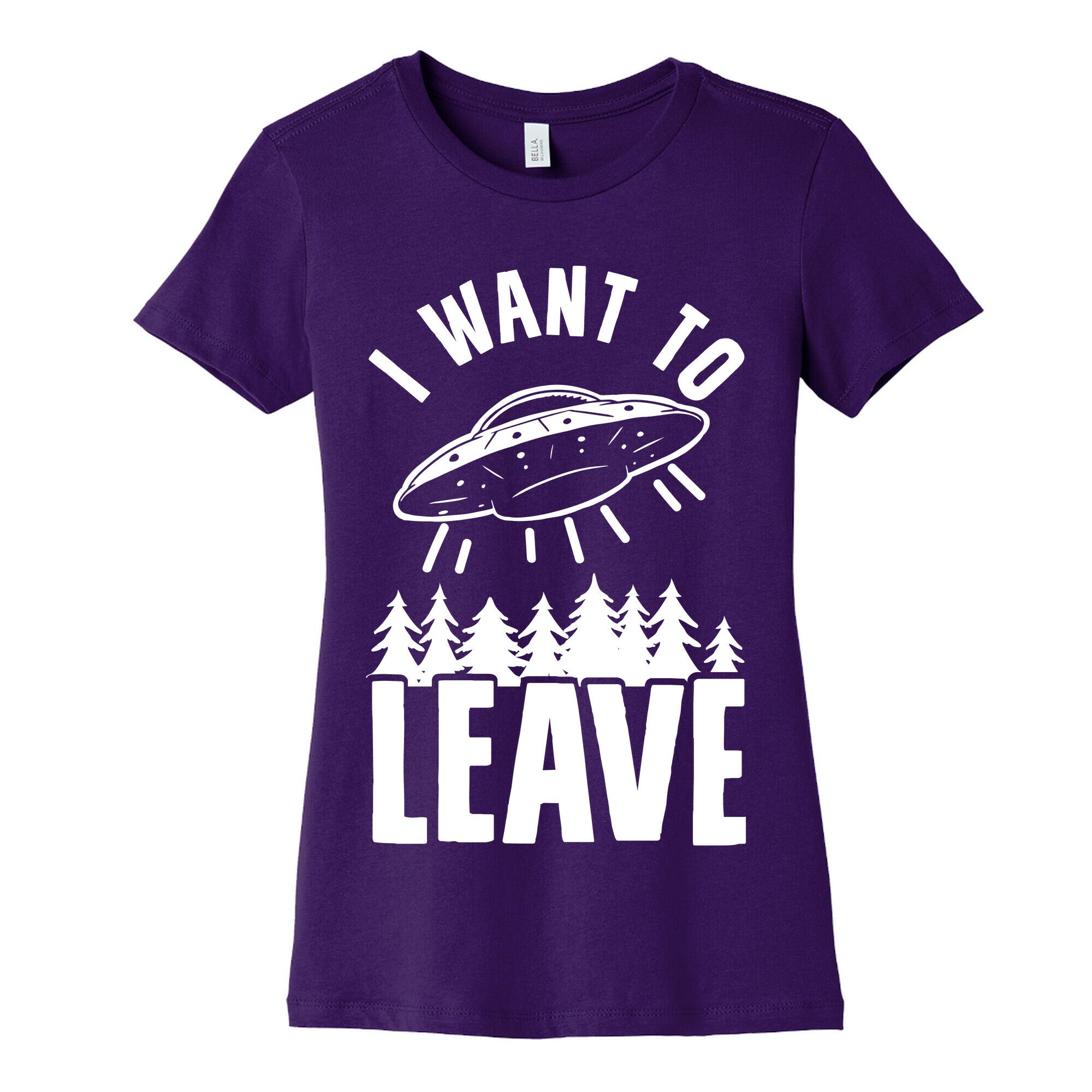 I Want To Leave Women's Cotton Tee